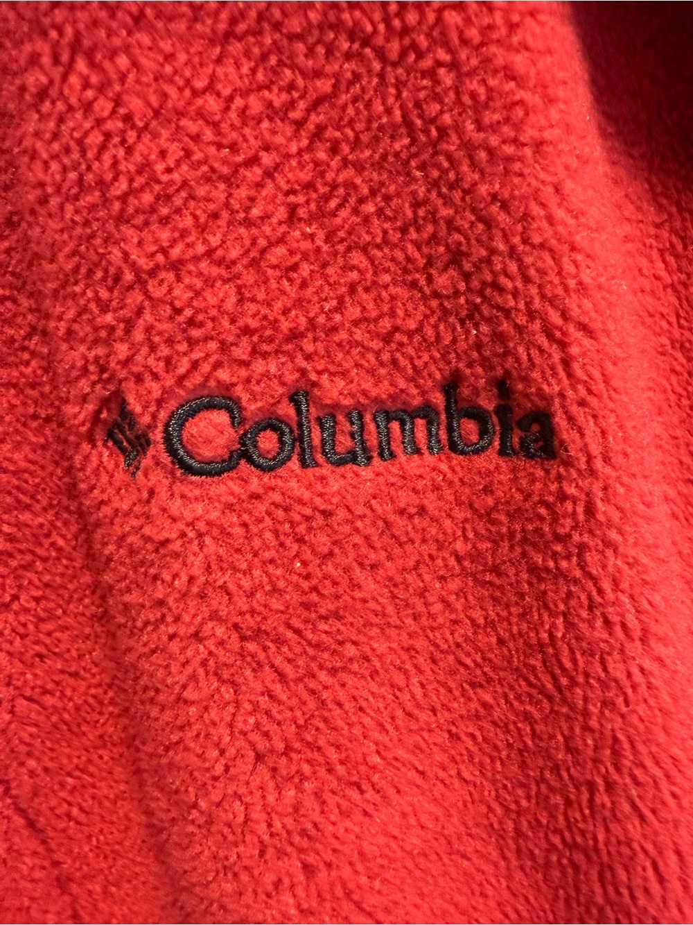 Columbia Full Zip Fleece Red Outdoor Casual Sz(M) - Picture 4 of 5